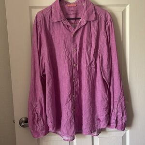 Men's Purple Orchid color Button-Up Shirt